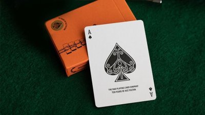 画像1: ACE FULTON'S 10 YEAR ANNIVERSARY SUNSET ORANGE PLAYING CARDS