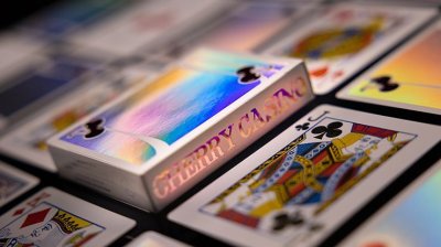 画像1: Cherry Casino Sands Mirage (Holographic) Playing Cards