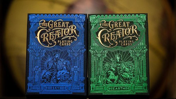 画像1: The Great Creator Playing Cards by Riffle Shuffle (1)