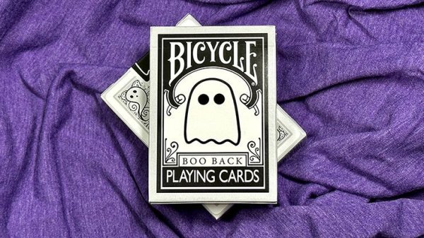 画像1: Bicycle Boo Back Playing Cards (Grey) (1)