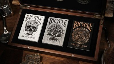 画像2: Apocalypse Bicycle Wooden Box Set Playing Cards by TCC