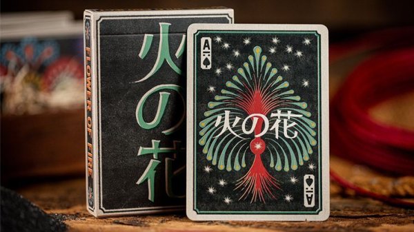 画像1: Flower of Fire Playing Cards by Kings Wild Project (1)