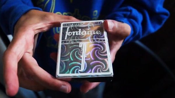 画像1: Fontaine Spiral Holo Playing Cards (1)