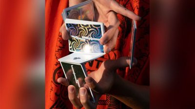 画像1: Fontaine Spiral Holo Playing Cards