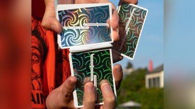 画像2: Fontaine Spiral Holo Playing Cards