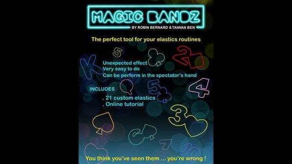 画像1: Magic Bandz by Robin Bernard and Taiwan Ben (Gimmicks and Online Instructions) (1)