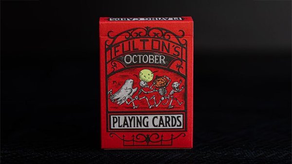 画像1: FULTON'S October Red Edition Playing Cards (1)