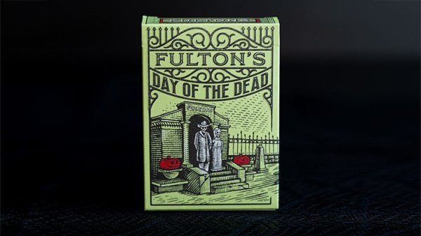 画像1: FULTON'S Day Of The Dead Green Edition Playing Cards (1)