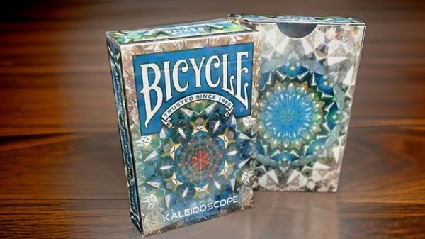 画像1: Bicycle Kaleidoscope Blue Playing Cards (1)