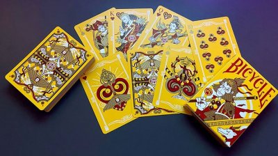 画像3: Bicycle Wukong Rebellion (Yellow) Playing Cards