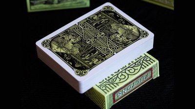 画像1: FULTON'S Day Of The Dead Green Edition Playing Cards