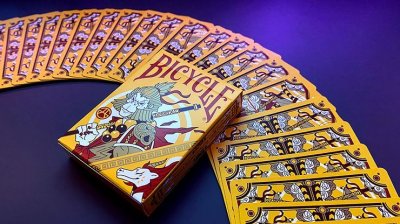 画像2: Bicycle Wukong Rebellion (Yellow) Playing Cards