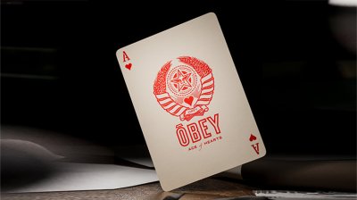 画像3: Obey Red Edition Playing Cards by theory11