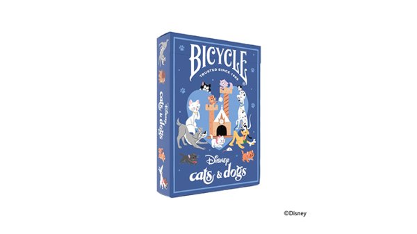 画像1: Bicycle Disney Cats and Dogs Playing Cards  (1)