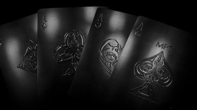 画像2: Aqua Black Invisible Playing Cards