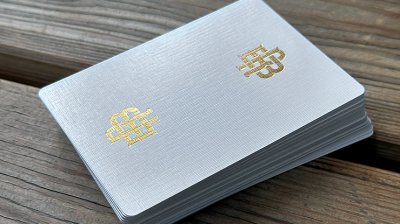 画像2: Gold Foil Monogram Playing Cards