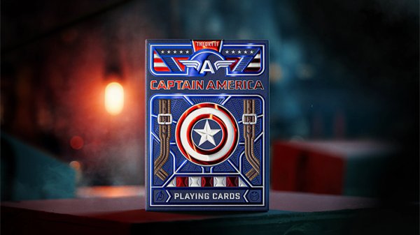 画像1: Captain America Playing Cards by theory11 (1)