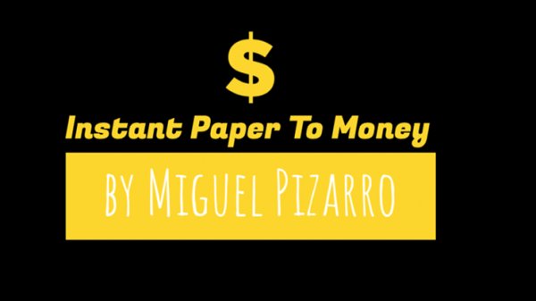 画像1: Instant Paper to Money (Japan) by Miguel Pizarro (1)