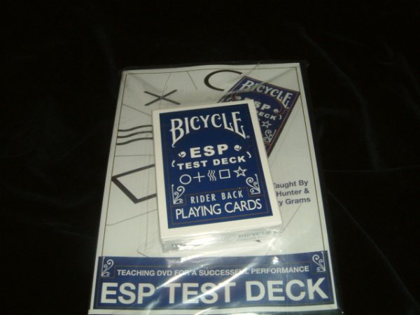 画像1: Bicycle ESP Test Deck  レクチャーDVDのセット (1)