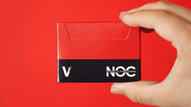 noc red plaaying cards