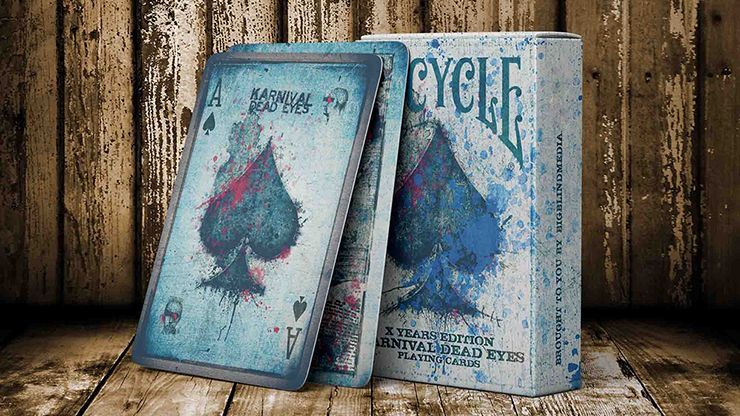 Bicycle Karnival Dead Eyes X Years Edition Playing Cards